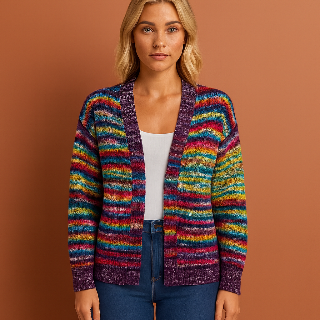 Stylish Multicolored Cardigan for Women | Molly