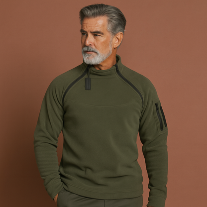 Windproof Tactical Fleece Sweater for Men | Rimo