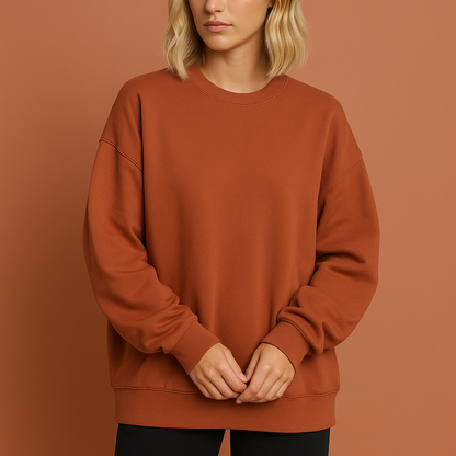 Long oversized sweater for women with a comfortable fit | Renée