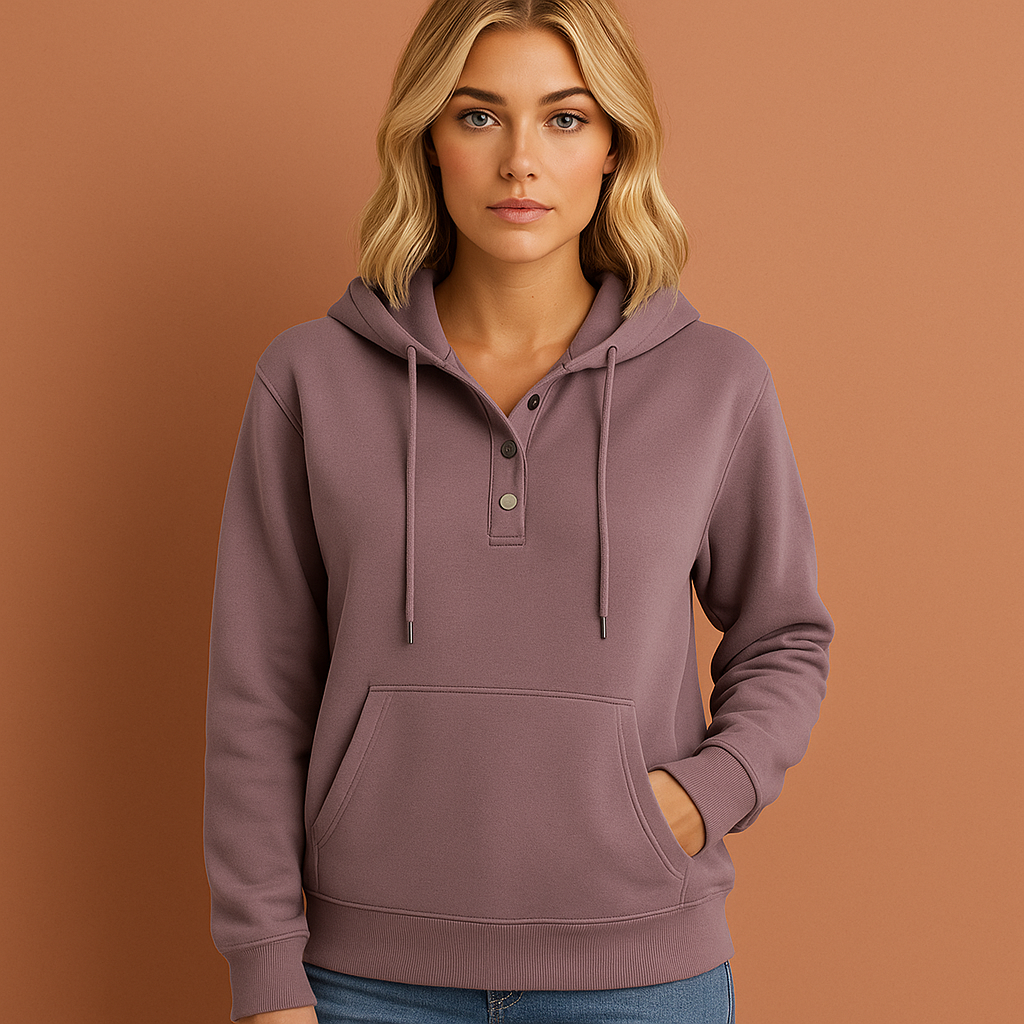 Stylish designer sweatshirt with modern print for women | Zana