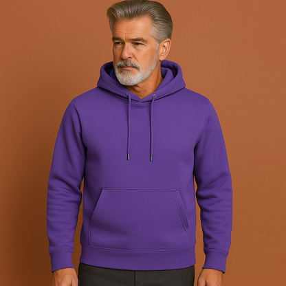 Casual hoodie for men with a comfortable fit | Wouter