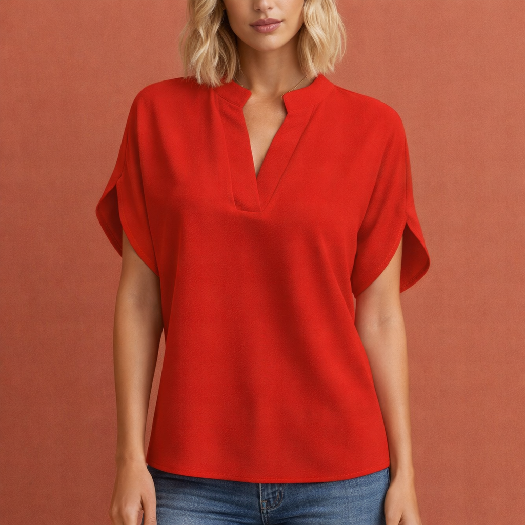 Elegant airy blouse for women with a flattering fit | Maud