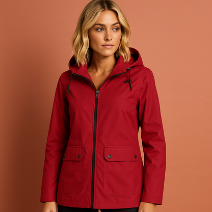 Waterproof Jacket with Hood for Women | Leelie