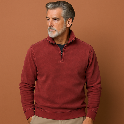 Comfortable fleece sweater for men | Koen