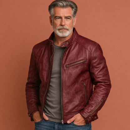Men's jacket with standing collar for everyday use | Bruno