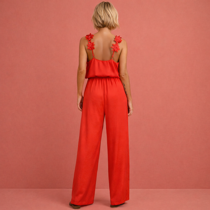 Stylish jumpsuit with a flattering fit for women | Katrien
