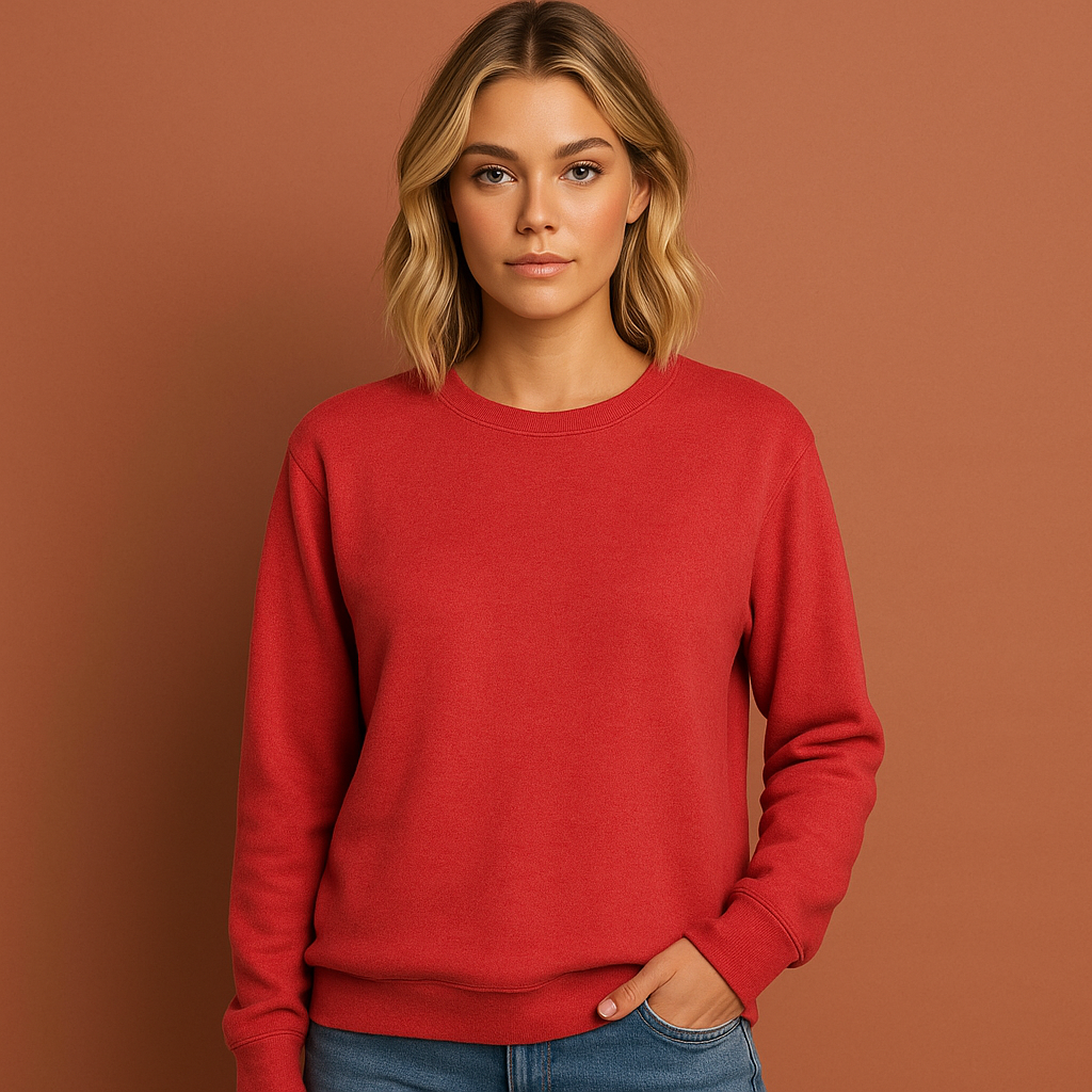 Comfortable round neck sweater for women | Sanday