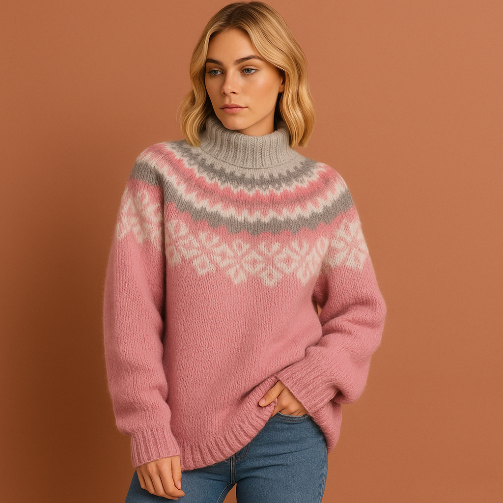 Scandinavian Knit Sweater with Timeless Design for Women | Freja