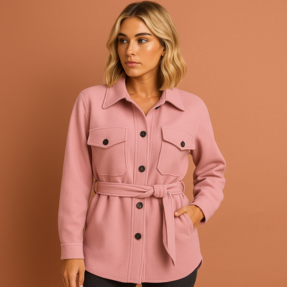 Stylish Autumn Jacket with Elegant Cut for Women | Lynda