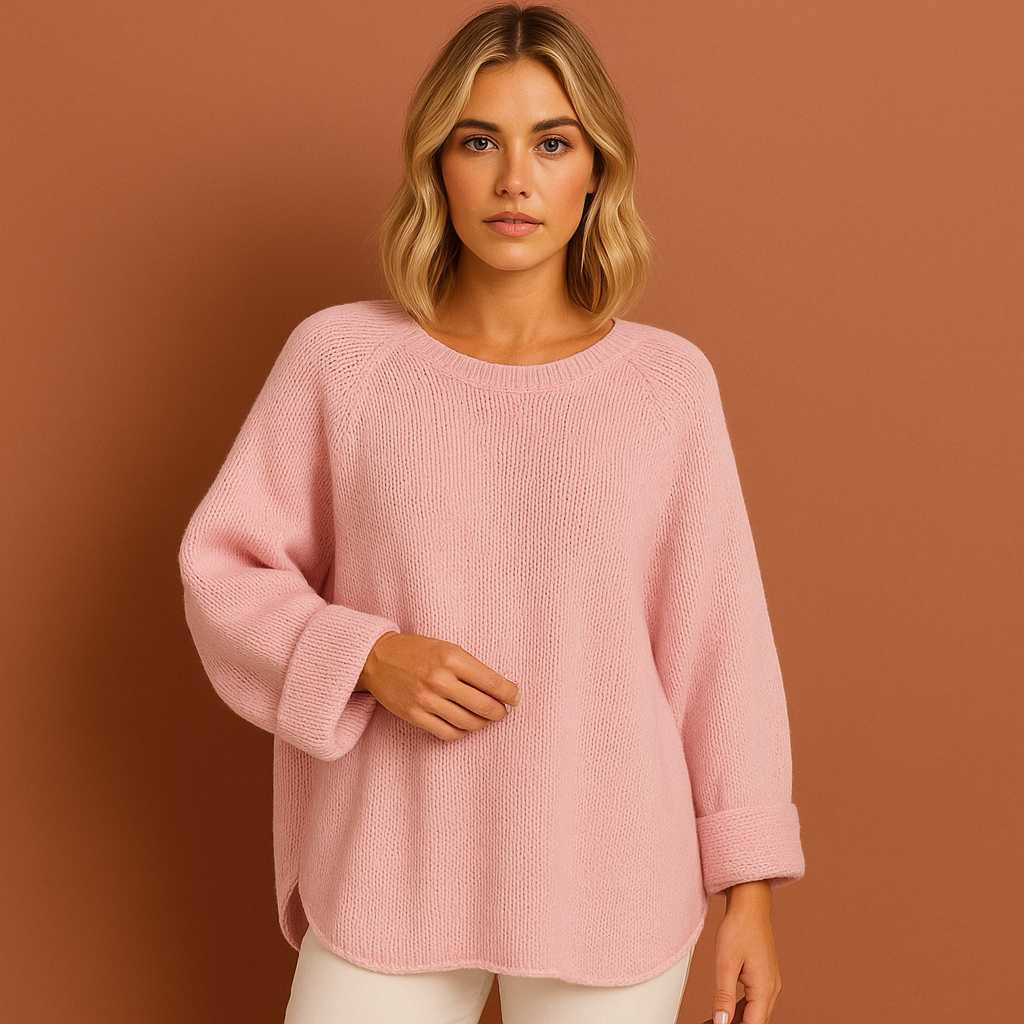 Oversized sweater for women with casual winter style | Asana
