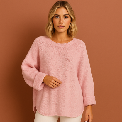 Oversized sweater for women with casual winter style | Asana