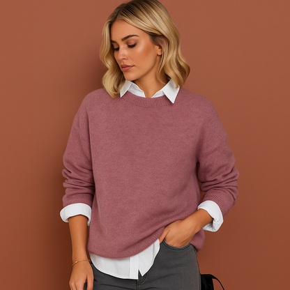 Oversized sweater for women with a casual fit | Lotte