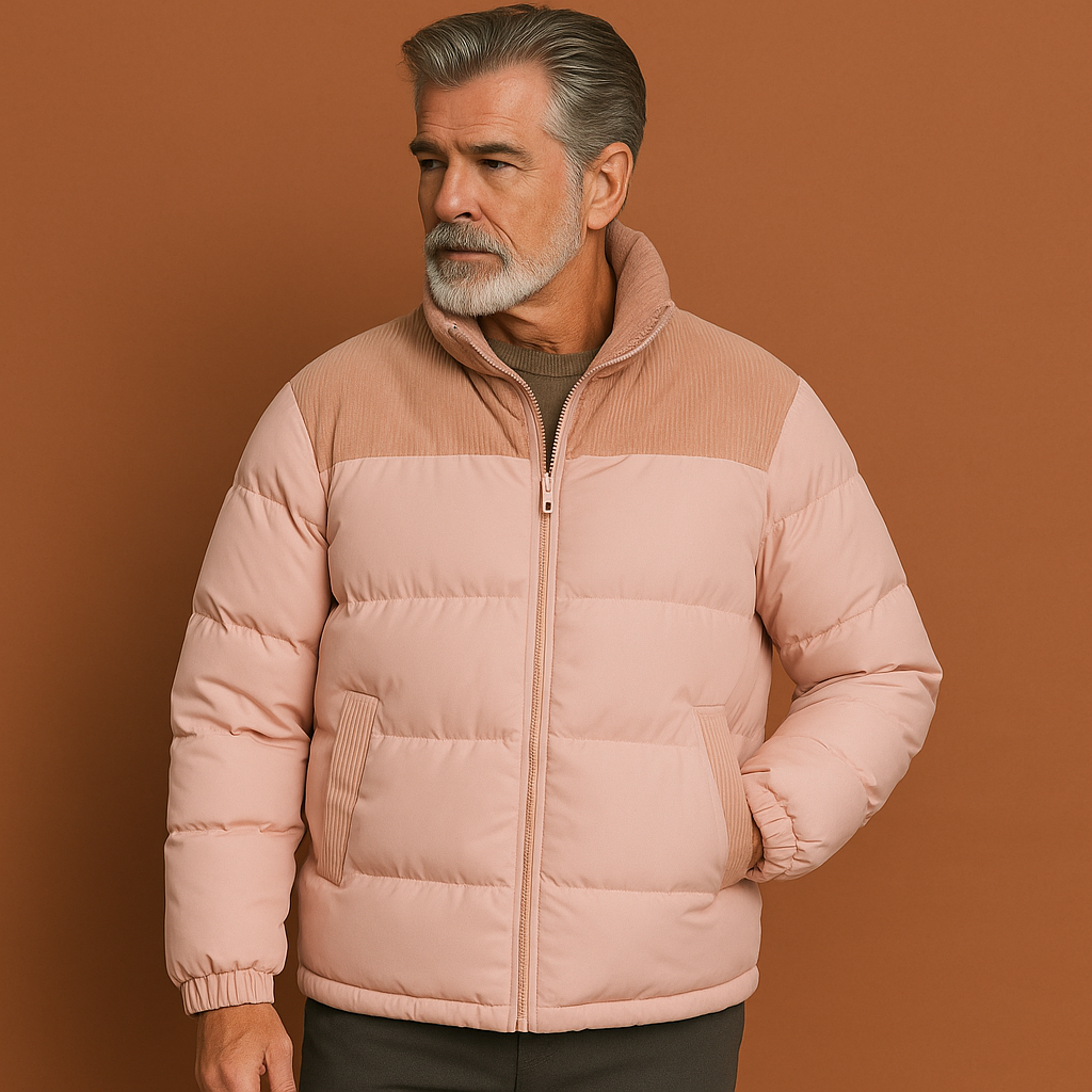 Warm Padded Puffer Jacket for Men | Felix