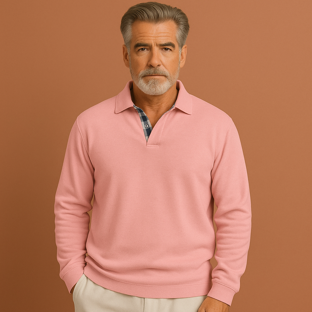 Lightweight men's sweater with breathable design for summer and spring | Lucian