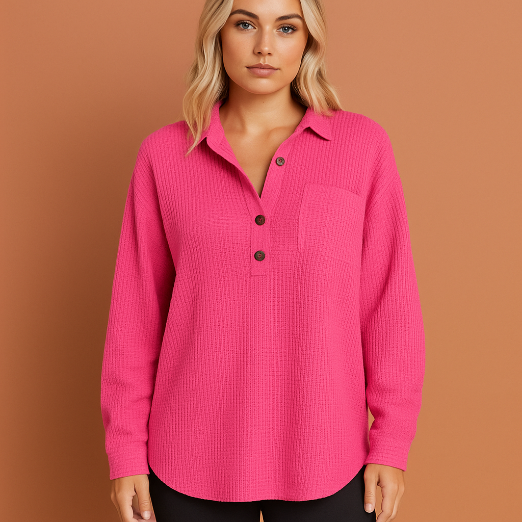 Oversized blouse with casual fit for women | Matilda