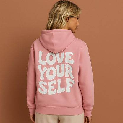 Streetwear winter hoodie with statement design for women | Lotte