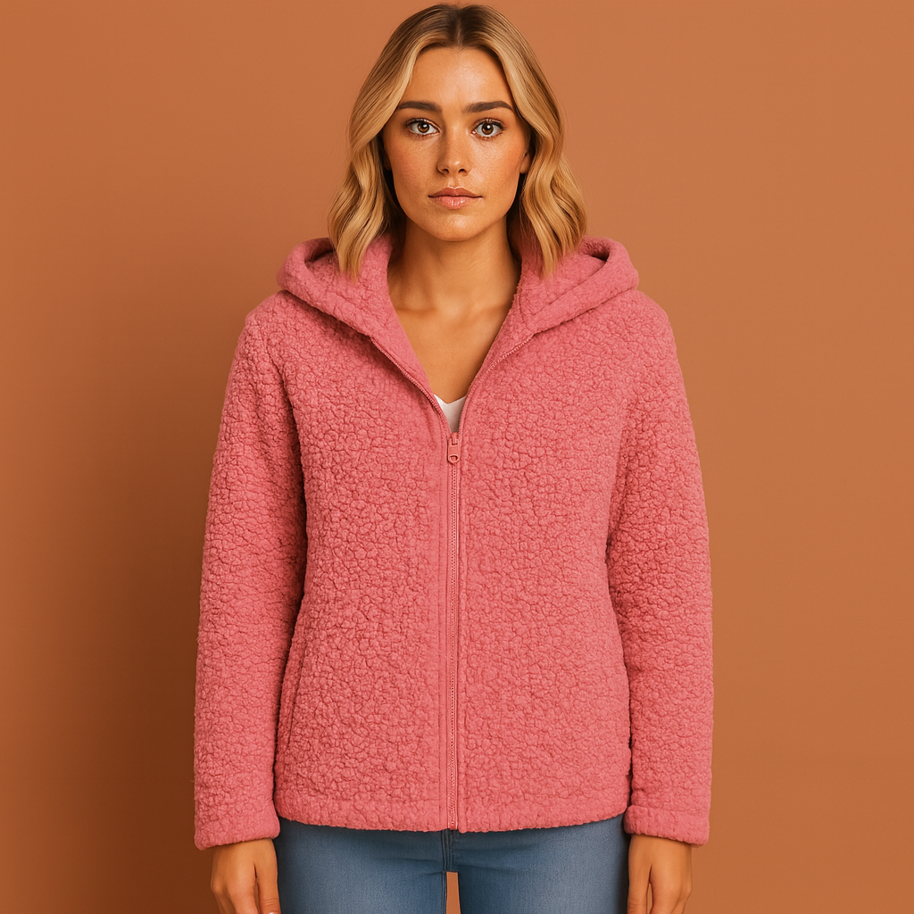 Comfortable winter coat with hood for women | Eve