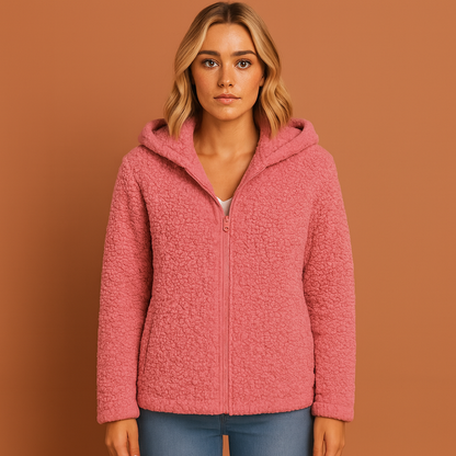 Comfortable winter coat with hood for women | Eve
