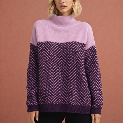 Elegant turtleneck sweater for women | Lauraine