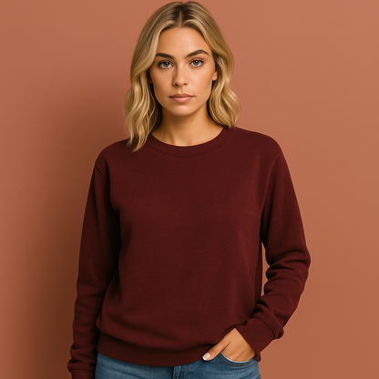 Comfortable round neck sweater for women | Sanday