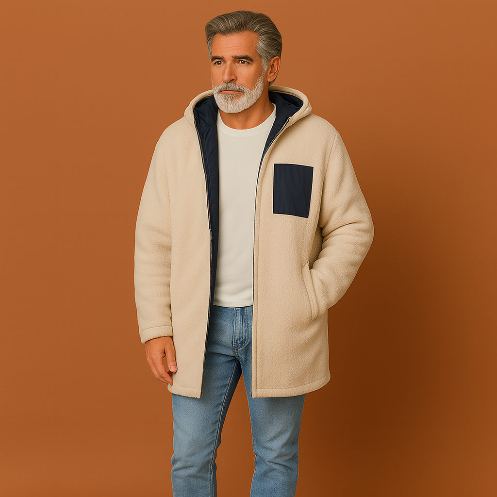 Comfortable Reversible Warm Men's Jacket | Matthias