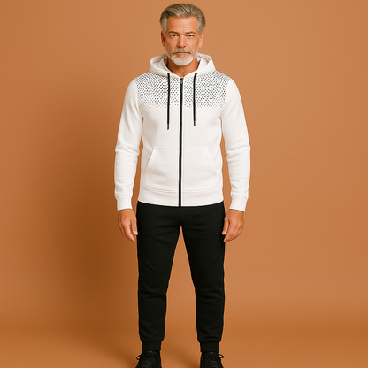 Sporty slim fit tracksuit for men | Pieter