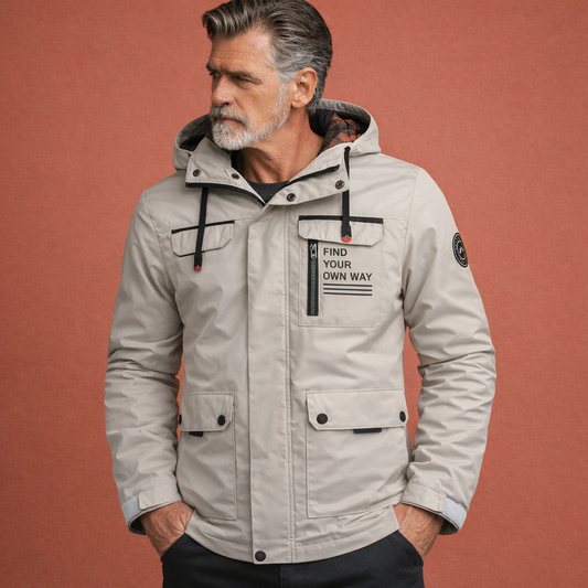 Casual jacket with zipper for men | Eduard