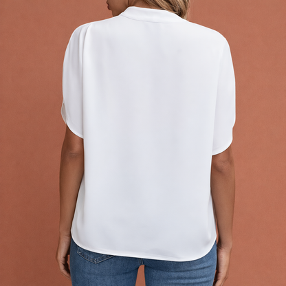 Elegant airy blouse for women with a flattering fit | Maud