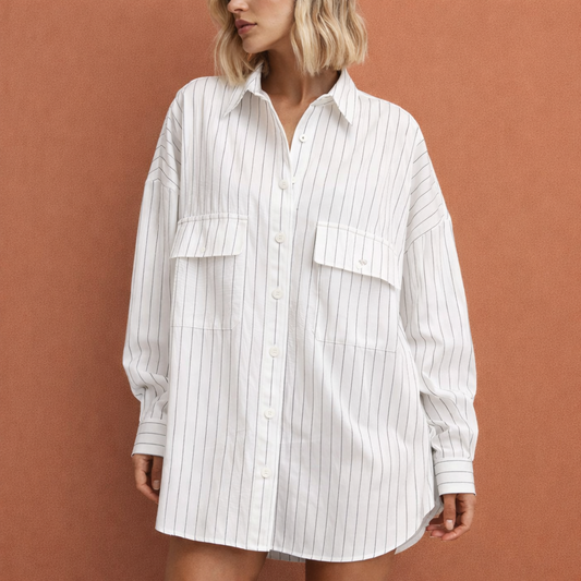 Blouse with Large Pockets for Women – Casual and Versatile Design | Anouk