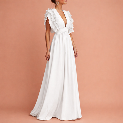 Elegant maxi dress for women with a flattering silhouette | Livia