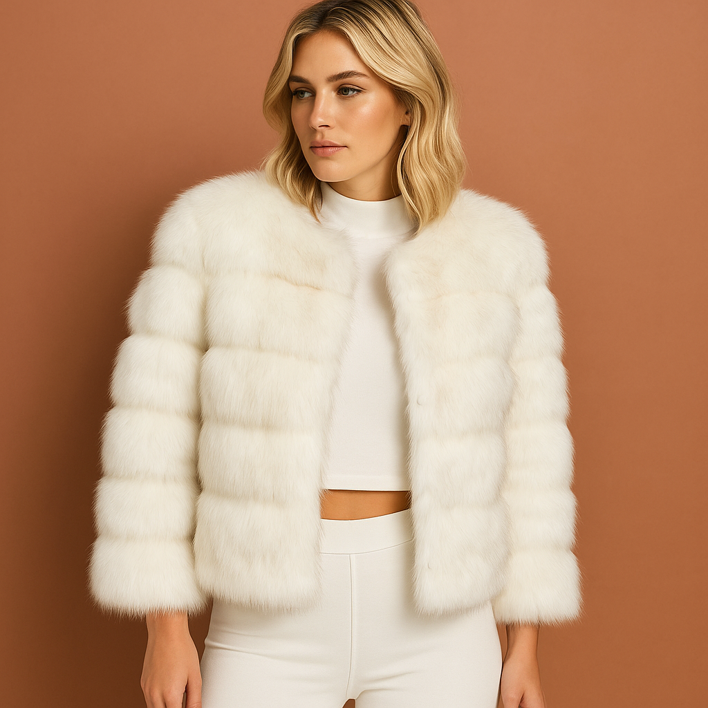 Elegant coat with a luxurious appearance for women | Adelheid