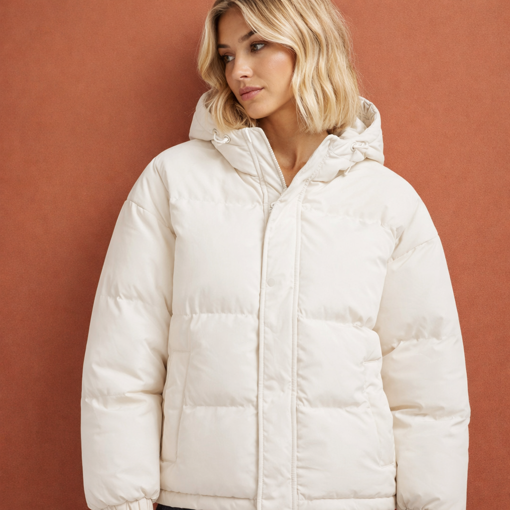 Comfortable Padded Jacket with Hood for Women | Betje