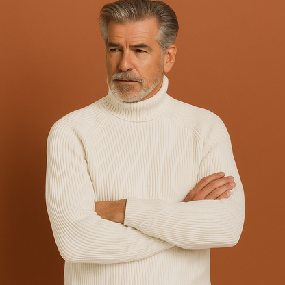 Timeless turtleneck sweater for men with an elegant fit | Thomas