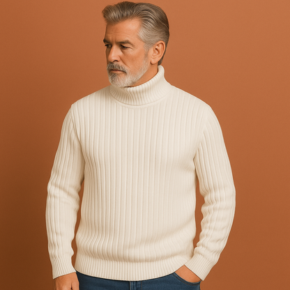 Men's Merino Wool Turtleneck Sweater | Bastiaan