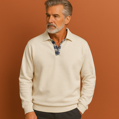 Lightweight men's sweater with breathable design for summer and spring | Lucian