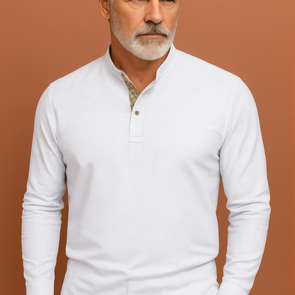 Stylish Long Sleeve Polo for Men | Dante