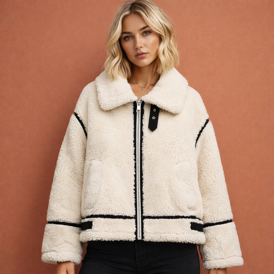 Thick Warm Teddy Coat for Women | Irina