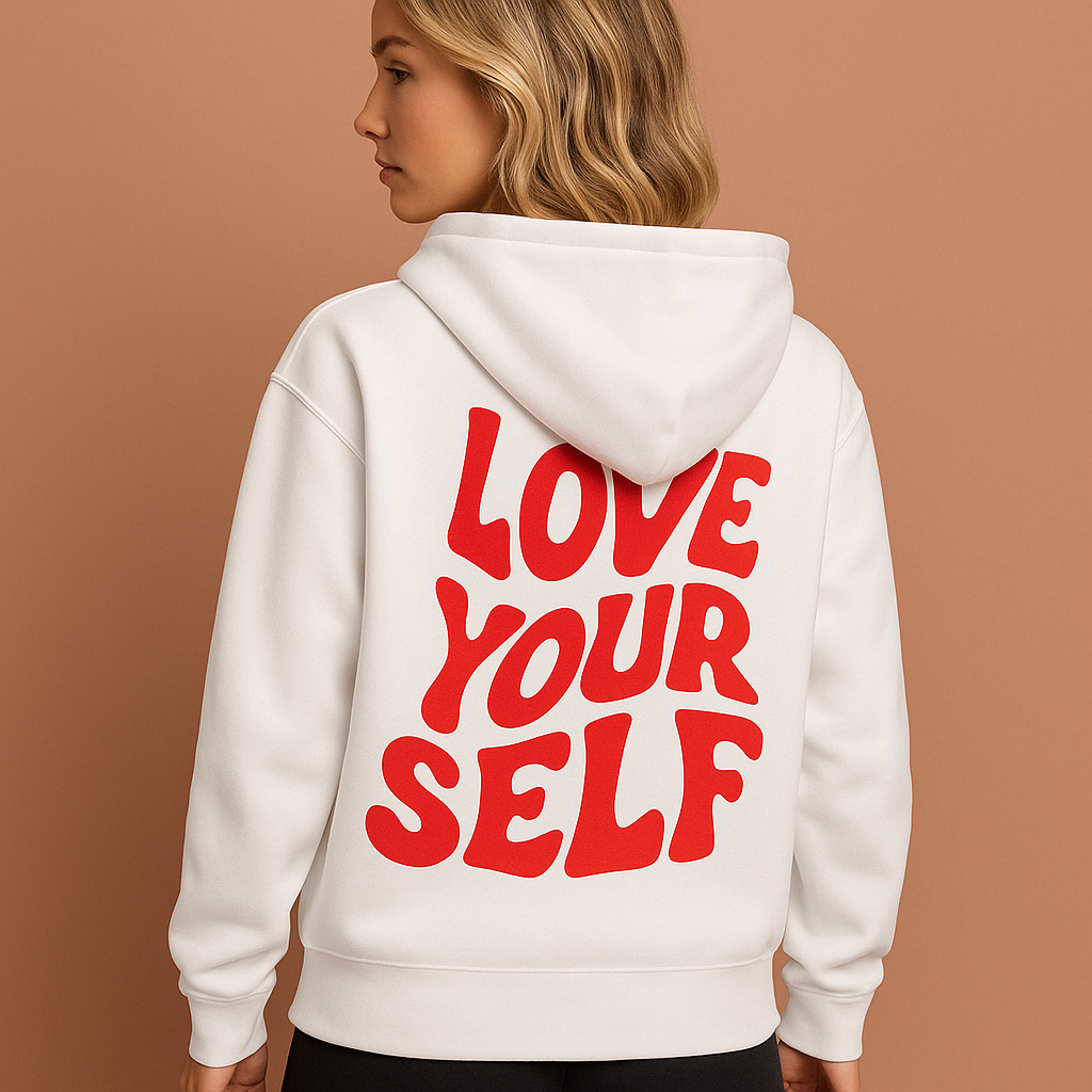 Streetwear winter hoodie with statement design for women | Lotte