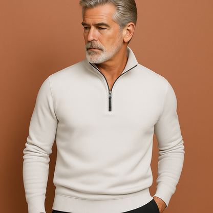 Casual zip sweater for men | Jerry