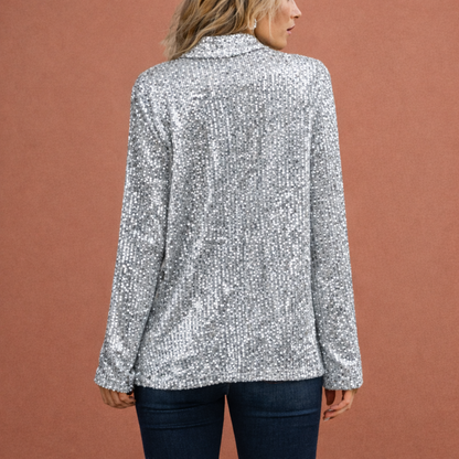Sequin Blazer for Women with Glamorous Look | Floor