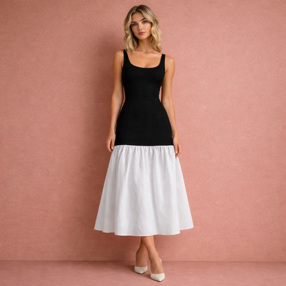Elegant Pleated Maxi Dress for Women for Stylish Occasions | Theresia
