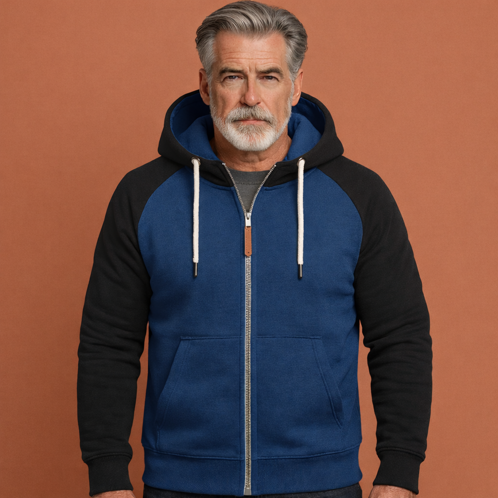Modern men's hoodie vest for everyday use | Andreas