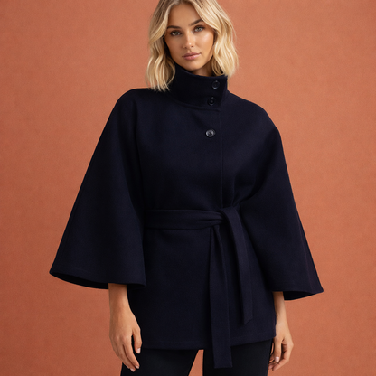 Ladies' cardigan with a stand-up collar for everyday use | Babette