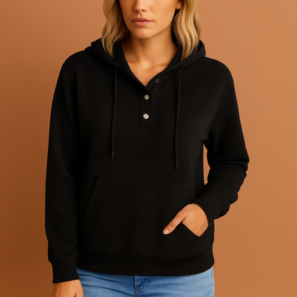 Stylish designer sweatshirt with modern print for women | Zana
