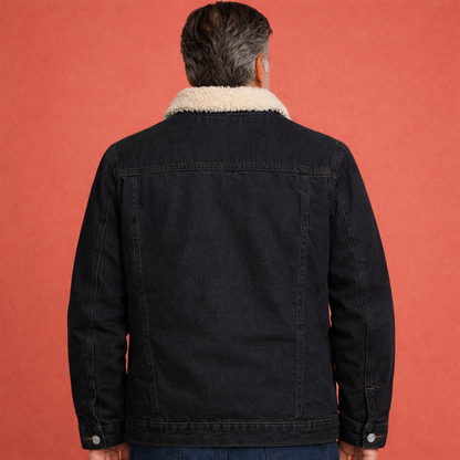 Casual men's jacket with button closure | Anthonie