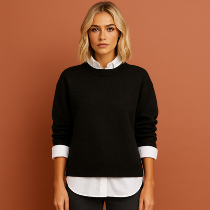 Oversized sweater for women with a casual fit | Lotte