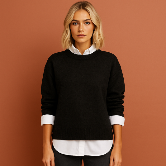 Oversized sweater for women with a casual fit | Lotte