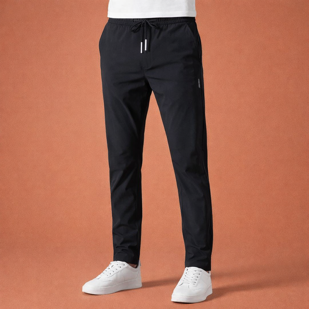 Straight Pants with Drawstring for Men | Kees