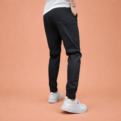 Stretch cargo pants with tapered fit and pockets for men | Ralph