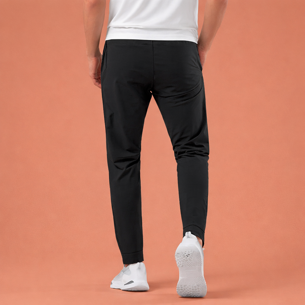Sporty men's training pants with zip pockets and elastic waistband | Dylan